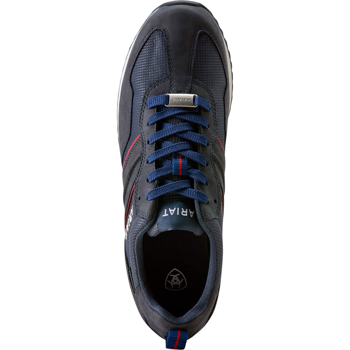 2026 Ariat Mens Ranch Runner Waterproof Shoe 10080344 - Team Navy